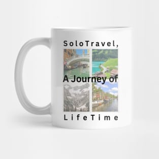 SoloTravel, a Journey to LifeTime Mug